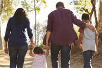 Family-on-walk