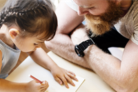 Father-and-daughter