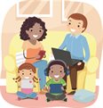 bigstock-Stickman-Illustration-of-a-Fam-122857013