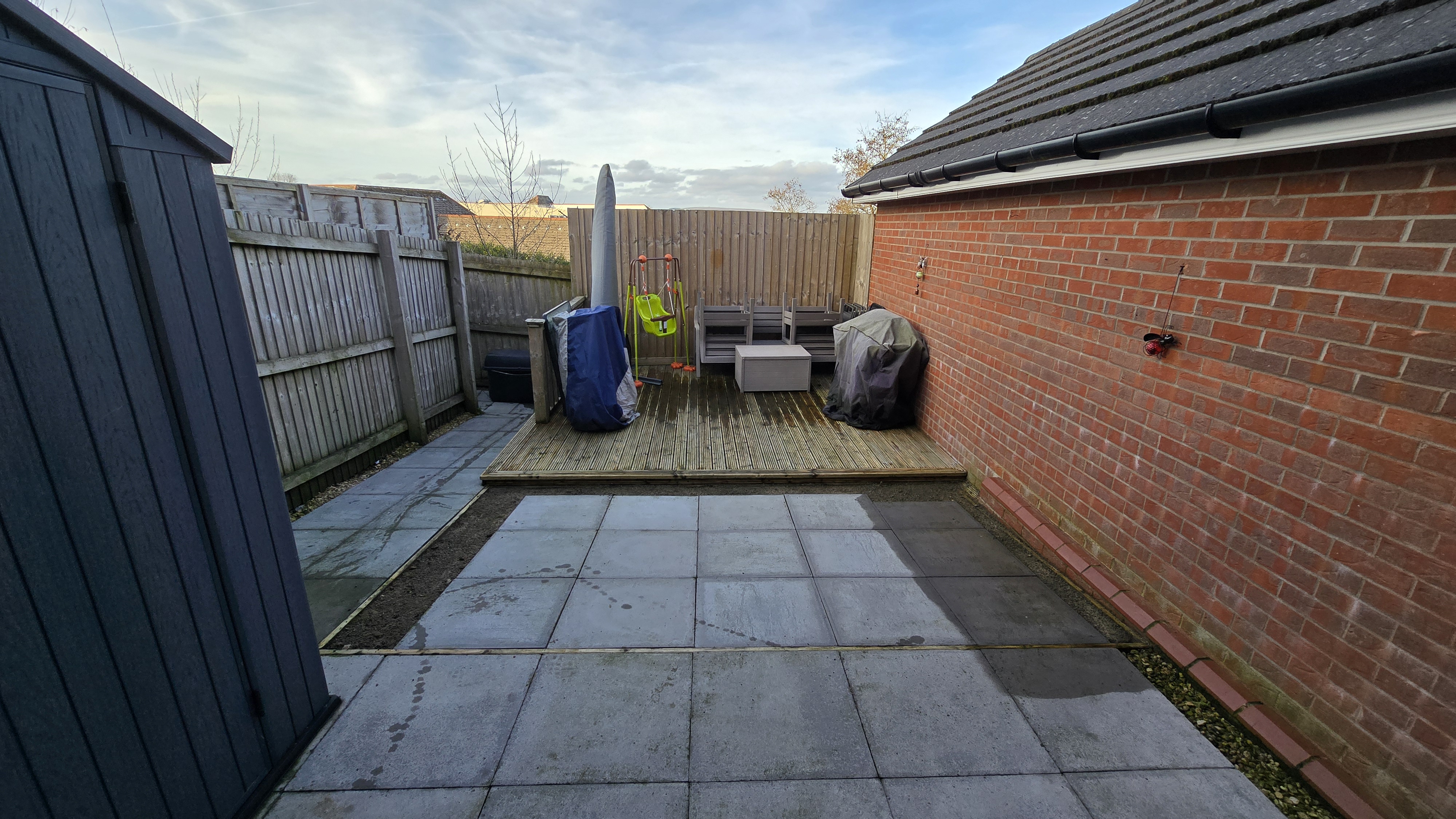 Rear garden