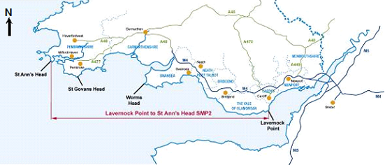 Shoreline Management map