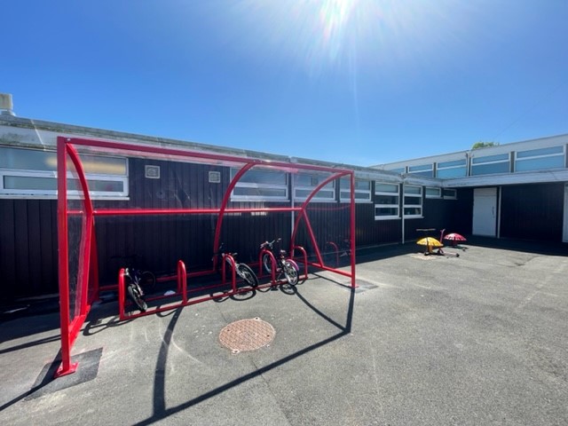 St Athan Primary Cycle Shelter May22