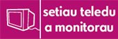 setiau teledu a monitorau